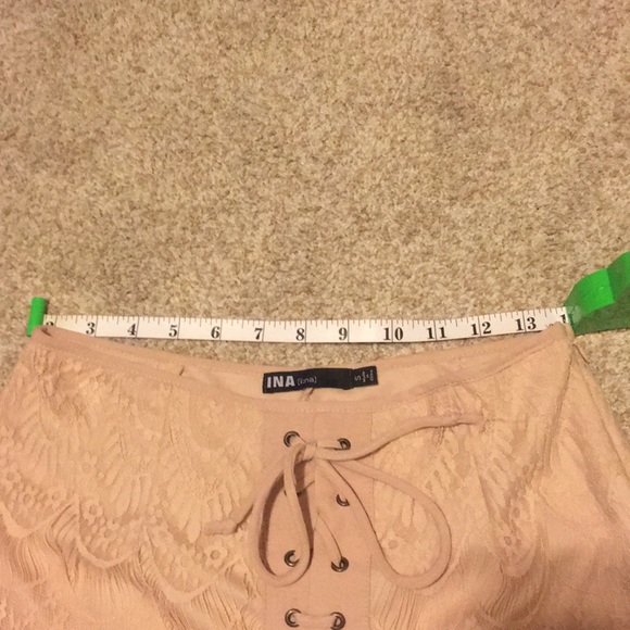 Adorable lace detail pants with shorts liner - Picture 6 of 8